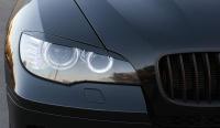 Реснички на фары BMW X6 в стиле Global-Tuning